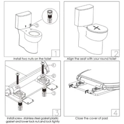 Toddlers & Adult Round Toilet Seat With Built-in Potty Training Seat Slow-Close -Graco Sales GUEST 1e2b3bf1 9b1d 46aa aad2 cf1553a3d0cd