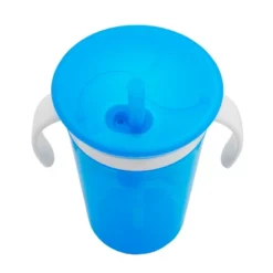 Munchkin SnackCatch & Sip 2-in-1 Snack Catcher And Spill Proof Cup - Blue - 9 Fl Oz -Graco Sales GUEST 1ea0b183 d547 4d11 b203 f0f3fc8cb896
