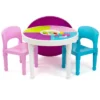 3pc Kids' 2 In 1 Round Activity Table With Chairs - Humble Crew -Graco Sales GUEST 1eadf851 6eed 4268 95f9 92c2f4826fbb