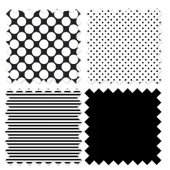 Bacati - Dots Stripes Black/White 10 Pc Crib Bedding Set With Long Rail Guard Cover -Graco Sales GUEST 1ef35a0b d215 45c5 aa57 317519bbcd43