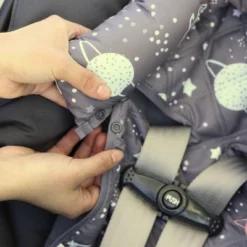 Go By Goldbug Space Duo Head Support And Strap Cover Set For Car Seat, Stroller, Bouncer -Graco Sales GUEST 1f058b30 4eeb 4a2e b8e3 9fb313e68b3a