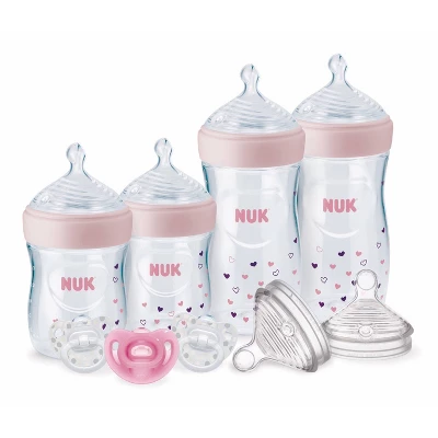 NUK Simply Natural Bottle Gift Set - 9pc 6 NUK Simply Natural Bottle Gift Set - 9pc - Image 4