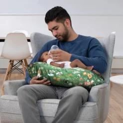 Boppy Original Support Nursing Pillow Cover - Green Farm -Graco Sales GUEST 1fd33dcc d958 46ba bfab 9382808bd805