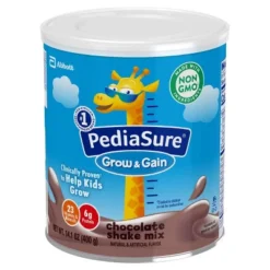 PediaSure Grow & Gain Non-GMO Shake Mix Chocolate Powder - 14.1oz 11 PediaSure Grow & Gain Non-GMO Shake Mix Chocolate Powder - 14.1oz -Graco Sales GUEST 20a4fd55 29db 4555 98b2 206c525e84ca