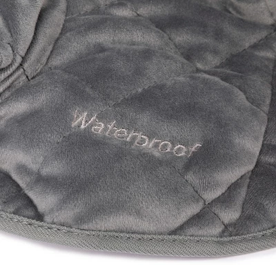 Diono Ultra Dry Seat Deluxe, Car Seat Waterproof Training Pad For Infants Baby And Toddlers, Gray 4 Diono Ultra Dry Seat Deluxe, Car Seat Waterproof Training Pad For Infants Baby And Toddlers, Gray - Image 2