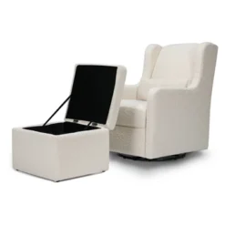 Carter's By DaVinci Adrian Swivel Glider With Storage Ottoman -Graco Sales GUEST 2156a8d1 fde5 4140 8369 d63ffb4786cd