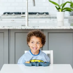 Bumkins DC Comics Batman Grip Dish - Gray -Graco Sales GUEST 217a6acf c35a 4a34 99c7 49619ec8c387