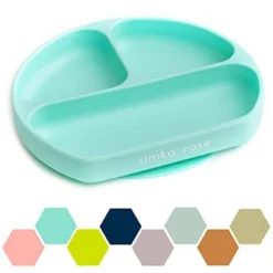 Simka Rose Silicone Suction Plate For Baby And Toddler -Graco Sales GUEST 2258047a f7d2 44f3 9dfe 97e029abcc67