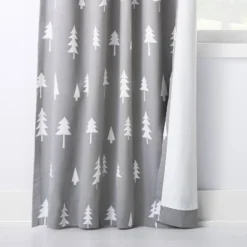 Blackout Curtain Panel Trees - Cloud Island™ Gray -Graco Sales GUEST 22582301 9f26 419e 896e 88f3bc1f911f