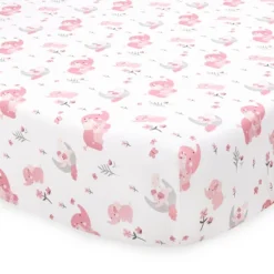 The Peanutshell Pink Elephant Crib Bedding Set, 3pc To 12 Pc, For Girls -Graco Sales GUEST 2281a332 ade4 4e99 a9fb c4d8a30f3d93