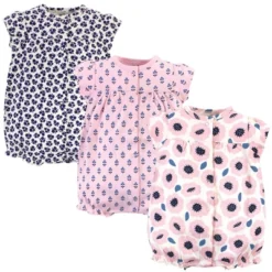 Touched By Nature Baby Girl Organic Cotton Rompers 3pk, Blossoms 9 Touched By Nature Baby Girl Organic Cotton Rompers 3pk, Blossoms -Graco Sales GUEST 230891fc 077a 4b3a 9b77 595cb6975d53