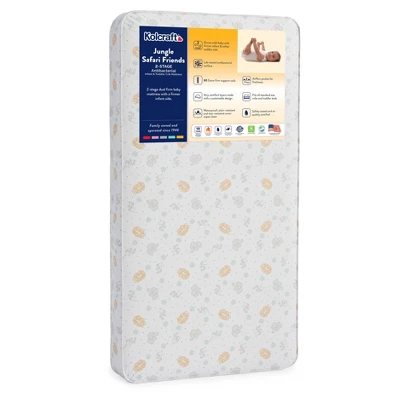 Kolcraft 2-Stage Antibacterial Baby Crib Mattress And Toddler Bed Mattress 8 Kolcraft 2-Stage Antibacterial Baby Crib Mattress And Toddler Bed Mattress - Image 6