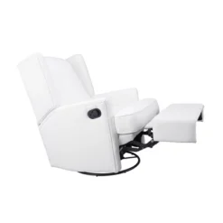 SECOND STORY HOME Hemingway Swivel Recliner Chair - White -Graco Sales GUEST 24a85dca cc72 43da b6aa bac6dfbbf4ce