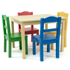 5pc Kids' Wood Table And Chair Set - Humble Crew -Graco Sales GUEST 25402b54 531e 4ad7 b76e ee88cb41882d
