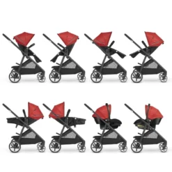 Evenflo Gold Shyft Smart Modular Travel System With Stroller & SecureMax Infant Car Seat