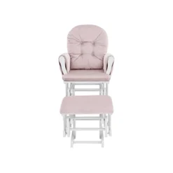 Suite Bebe Mason Glider And Ottoman - White Wood And Pink Fabric 6 Suite Bebe Mason Glider And Ottoman - White Wood And Pink Fabric -Graco Sales GUEST 288055c7 5e36 4550 9e7a 9b0adf8cf799
