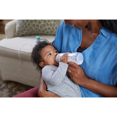 NUK 3pk Smooth Flow Bottle Safari Animals - Elephant 5 NUK 3pk Smooth Flow Bottle Safari Animals - Elephant - Image 3