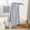 Rayon From Bamboo Swaddle Baby Blanket - Gray - Cloud Island™ -Graco Sales GUEST 29e87973 5637 4839 8ad0 ca18e83fb88b