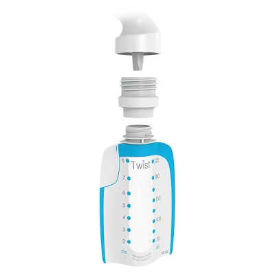 Kiinde Twist Pouch (8oz) - 40ct White 3 Kiinde Twist Pouch (8oz) - 40ct White