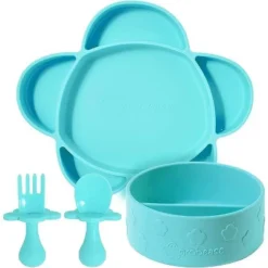 Grabease 4-Piece Stay-Put Table Set For Babies & Toddlers 6 Months & Up, Divided Bowl With Suction Bottoms Plus Self-Feeding Spoon & Fork 19 Grabease 4-Piece Stay-Put Table Set For Babies & Toddlers 6 Months & Up, Divided Bowl With Suction Bottoms Plus Self-Feeding Spoon & Fork -Graco Sales GUEST 2c2fbe88 cb1e 4218 b985 5b96913550ce