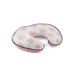Bacati - 3 Pc Olivia Tribal Coral/Navy Feathers/Triangles Muslin Hugster Feeding & Infant Support Nursing Pillow With 2 Removable Zippered Covers -Graco Sales GUEST 2ccae46b 355d 4f0a 886a 66b57ff32141