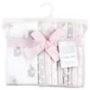 Hudson Baby Infant Girl Cotton Flannel Burp Cloths, Pink Gray Elephant, One Size -Graco Sales GUEST 2e25fb64 680e 4615 80f3 93c31091f574