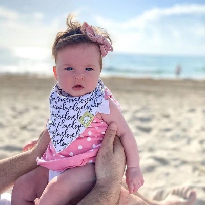 8pk Organic Baby Bandana Bibs, Baby Drool Bibs For Baby Boy, Girl, Baby Bibs For Infant, Newborn 4 8pk Organic Baby Bandana Bibs, Baby Drool Bibs For Baby Boy, Girl, Baby Bibs For Infant, Newborn - Image 2