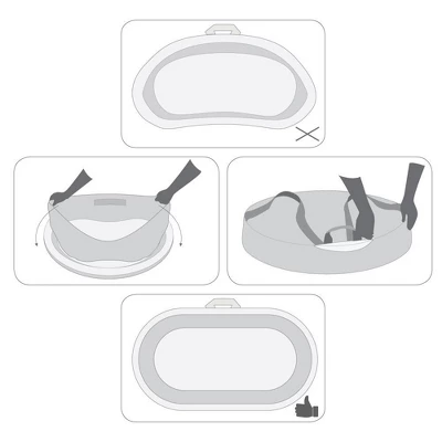 Lulyboo Portable Baby Lounge And Travel Nest 6 Lulyboo Portable Baby Lounge And Travel Nest - Image 4