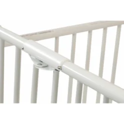 L.A. Baby Chromacoat Deluxe Holiday Mini/Portable Folding Metal Crib - White -Graco Sales GUEST 2f464380 9acb 4274 b3ee a535aa9507d3
