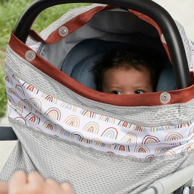 Boppy Multi-Use Cover For Baby - Spice Rainbow Arches 8 Boppy Multi-Use Cover For Baby - Spice Rainbow Arches - Image 6