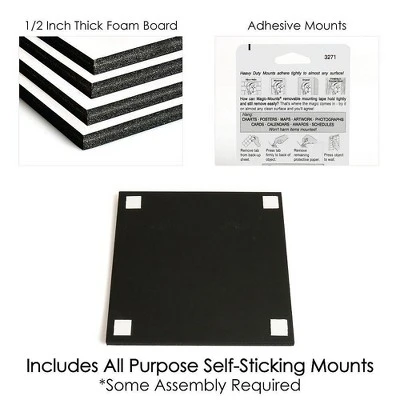 Big Dot Of Happiness Pink Baby Elephant - Kids Room, Nursery Decor And Home Decor - 11 X 11 Inches Nursery Wall Art - Set Of 4 Prints For Baby's Room 6 Big Dot Of Happiness Pink Baby Elephant - Kids Room, Nursery Decor And Home Decor - 11 X 11 Inches Nursery Wall Art - Set Of 4 Prints For Baby's Room - Image 4