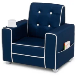 Delta Children Chelsea Kids' Upholstered Chair With Cup Holder -Graco Sales GUEST 30b1c948 94dc 4613 8a92 e082c2753658