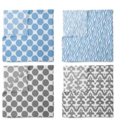 Bacati - Ikat Dots Zebra Blue Grey Muslin Boys 8 Pc Crib Set With Crib Rail Guard 14 Bacati - Ikat Dots Zebra Blue Grey Muslin Boys 8 Pc Crib Set With Crib Rail Guard -Graco Sales GUEST 3187077f 1189 49ea 94d1 35fd9b0b881a