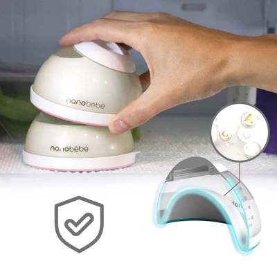 Nanobebe Baby Bottle Starter Set With Warmer & Pacifier 5 Nanobebe Baby Bottle Starter Set With Warmer & Pacifier - Image 3