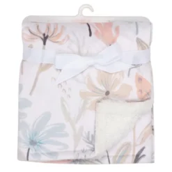 Lambs & Ivy Baby Blooms Watercolor Floral/Butterfly Soft Fleece Baby Blanket -Graco Sales GUEST 31ee9d25 f239 4e37 b1b4 2e23f0078618