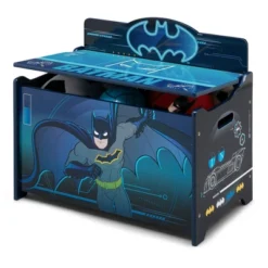 Delta Children Batman Deluxe Toy Box - Greenguard Gold Certified -Graco Sales GUEST 31fe1d75 a0fe 4e13 8505 9547e67d1a24