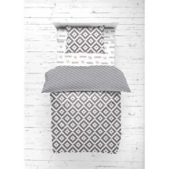 Bacati - Love Aztec Print Gray 4 Pc Toddler Bedding Set 13 Bacati - Love Aztec Print Gray 4 Pc Toddler Bedding Set -Graco Sales GUEST 325adb88 014f 405f a04e d76607f851c2