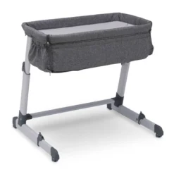 Simmons Kids' Dream Bedside Baby Bassinet Sleeper With Breathable Mesh And Adjustable Heights - Lightweight Portable Crib - Gray -Graco Sales GUEST 32696939 c472 4e3d ab40 94a64aecb812