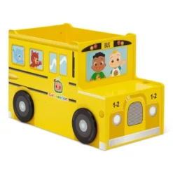 Delta Children Cocomelon School Bus Toy Box - Greenguard Gold Certified -Graco Sales GUEST 3291173a 7e67 48a8 a161 3a020f6da6fa