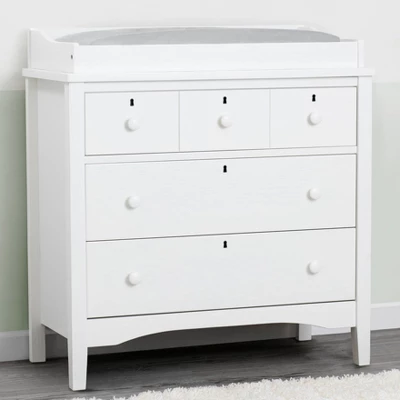 Delta Children Farmhouse 3 Drawer Dresser With Changing Top 3 Delta Children Farmhouse 3 Drawer Dresser With Changing Top