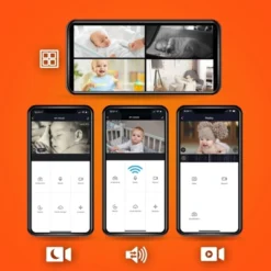 MobiCam Multi-Purpose, WiFi Video Baby Monitor - Baby Monitoring System - WiFi Camera With 2-way Audio, Recording -Graco Sales GUEST 33180b9a 3506 45eb b558 f0c220b5b2d3