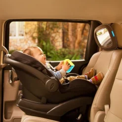 Munchkin Brica Baby In-Sight Car Mirror, Crash Tested And Shatter Resistant