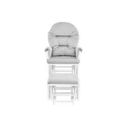 Suite Bebe Madison Glider And Ottoman - White Wood And Gray Fabric 6 Suite Bebe Madison Glider And Ottoman - White Wood And Gray Fabric -Graco Sales GUEST 33dc80cb 8b30 44b7 a733 c26943495b89
