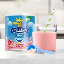 PediaSure Grow & Gain Non-GMO Shake Mix Strawberry Powder - 14.1oz -Graco Sales GUEST 35b20585 9ab4 48c2 a21f e26309513234