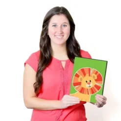 Big Dot Of Happiness Jungle Party Animals - Safari Zoo Animal Nursery Wall Art And Kids Room Decor - Gift Ideas - 7.5 X 10 Inches - Set Of 3 Prints -Graco Sales GUEST 37fbf767 7273 44b0 b8bb 26ed4ada32ea