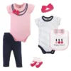 Little Treasure Baby Girl Layette 6-Piece Set, Polished -Graco Sales GUEST 38ed71e0 aed5 423a 80bf 2b6a4bfc7bed