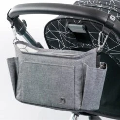 Diono Buggy Buddy XL Universal Stroller Organizer, Cup Holders, Secure Attachment, Zip Pockets, Gray -Graco Sales GUEST 39f2f615 7f39 4043 8d51 d5a407f13e5a