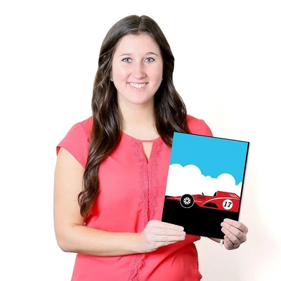 Big Dot Of Happiness Let's Go Racing - Racecar - Nursery Wall Art, Race Car Kids Room Decor & Game Room Home Decor - 7.5 X 10 Inches - Set Of 3 Prints 6 Big Dot Of Happiness Let's Go Racing - Racecar - Nursery Wall Art, Race Car Kids Room Decor & Game Room Home Decor - 7.5 X 10 Inches - Set Of 3 Prints - Image 4