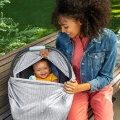 Munchkin Brica XtraGuard Antimicrobial Multi-Use 5-in-1 Car Seat Cover