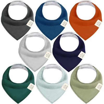 8pk Organic Baby Bandana Bibs, Baby Drool Bibs For Baby Boy, Girl, Baby Bibs For Infant, Newborn 20 8pk Organic Baby Bandana Bibs, Baby Drool Bibs For Baby Boy, Girl, Baby Bibs For Infant, Newborn - Image 18